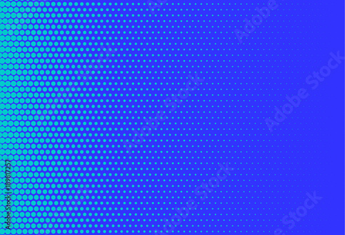 Abstract futuristic halftone pattern. Comic background. Dotted backdrop with circles, dots, point small scale.