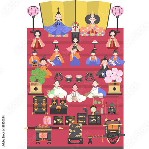 雛人形（15人飾り）