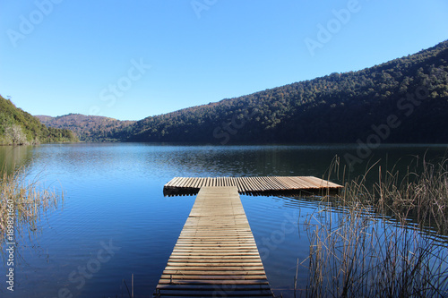 dock at national park pucon chile