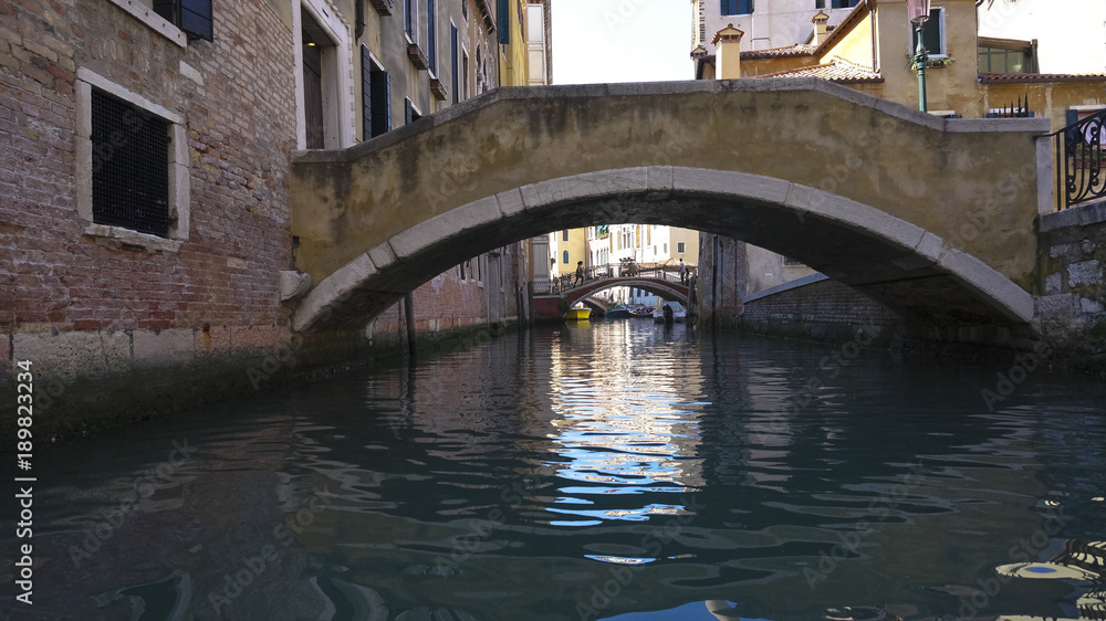 Water scene of Venice Italy