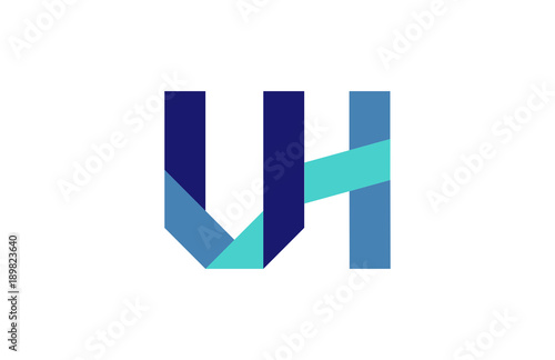 UH Ribbon Letter Logo Free Download UH Ribbon Letter Logo - GFXLoad