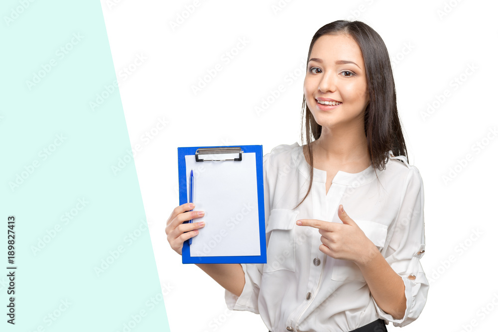 woman showing and presenting copy space woman showing and presenting copy space