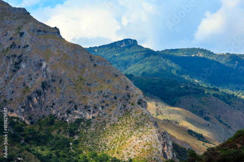 Mountains in Calabria, Italy