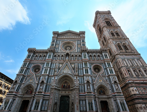 Florence Cathedral facade, Tuscany, Italy