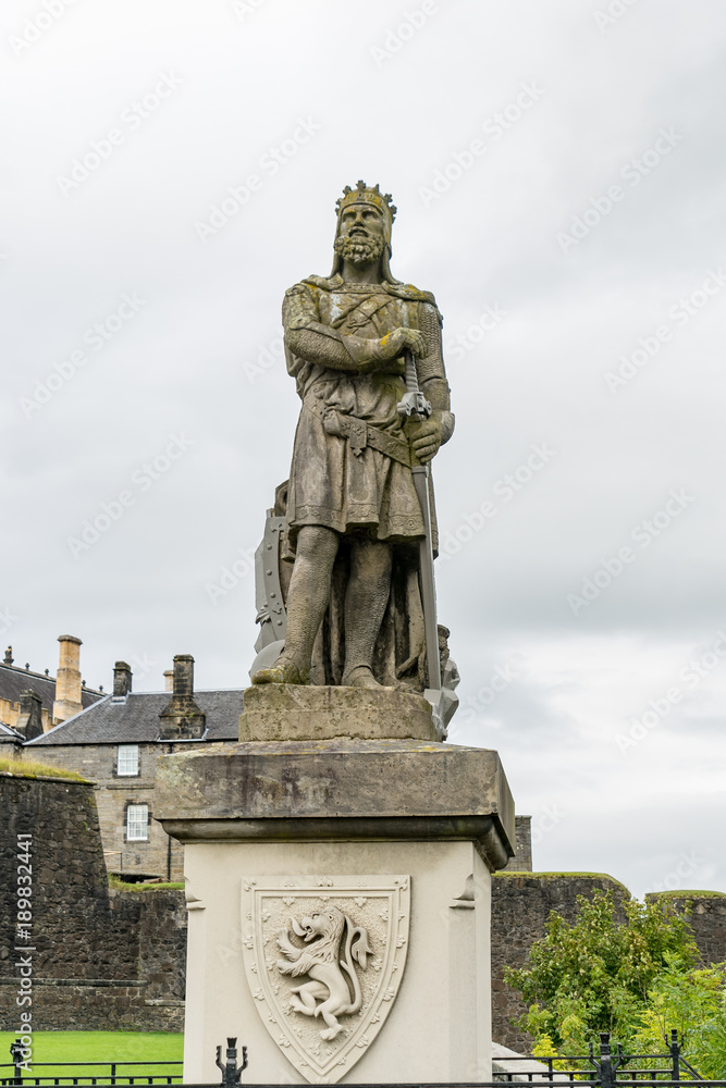 Statue of King Robert the Bruce, Stirling castle