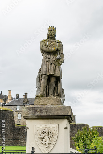 Statue of King Robert the Bruce, Stirling castle © catuncia