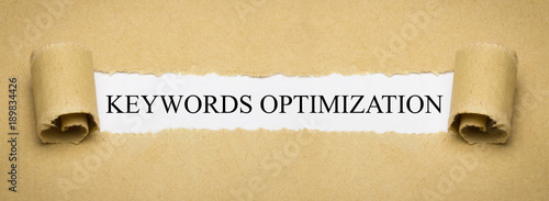 Keywords Optimization