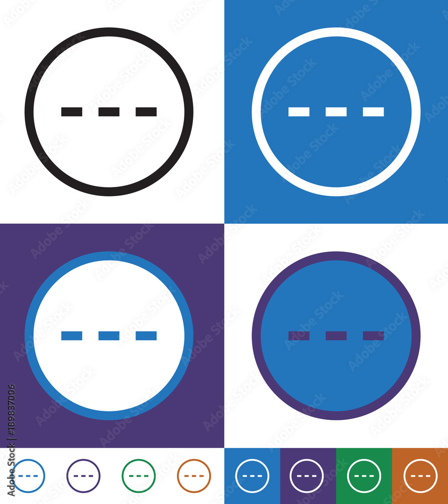 Download, Share, and Load More Flat minimal icon vector Download, Share, and Load More Flat minimal icon vector