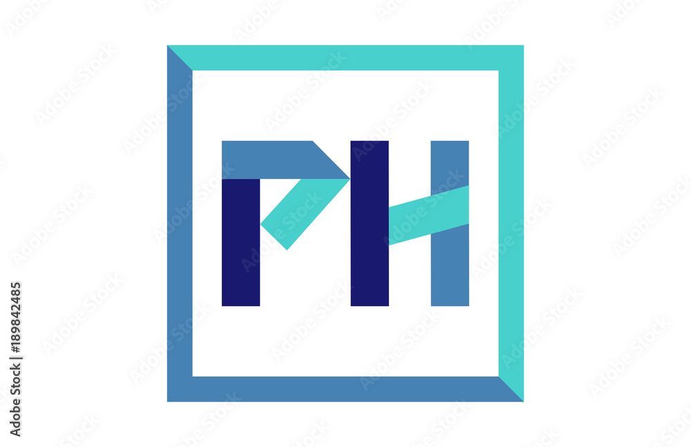 PH Square Ribbon Letter Logo
PH Square Ribbon Letter Logo