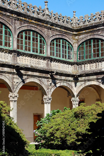 Wallpaper Mural Renaissance courtyard of Fonseca College - Santiago de Compostela, Galicia, Spain Torontodigital.ca