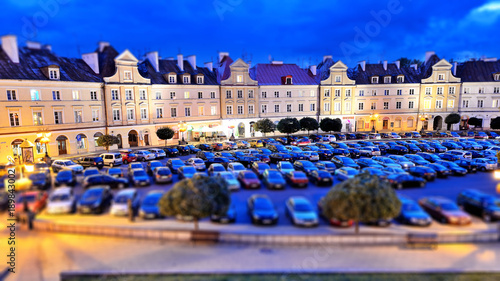 Castle Square in Lublin, Poland