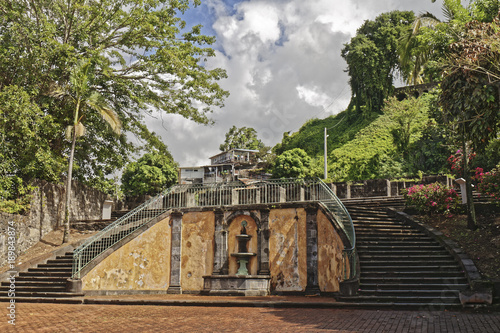 Obraz na plátně Old theater - Saint-Pierre - Martinique - FWI