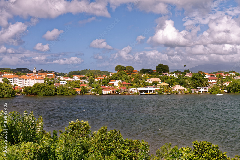 Les Trois Iletas - Caribbean village - Martinique - FWI