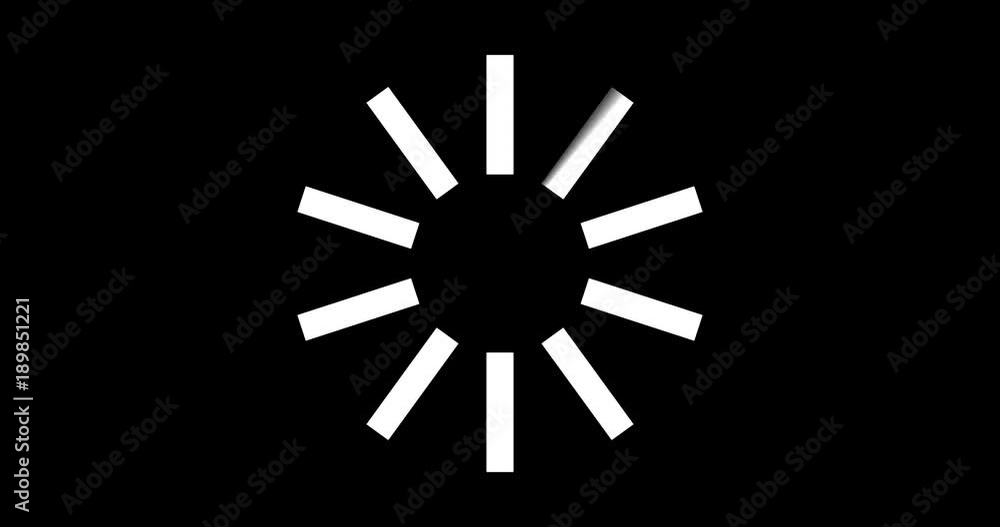 loading circle icon on white background animation with optional luma matte. Alpha Luma Matte included. 4k video loading circle icon on white background animation with optional luma matte. Alpha Luma Matte included. 4k video