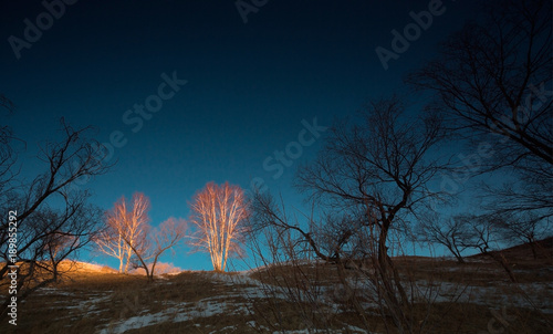 The image of Bashang in Hebei, China