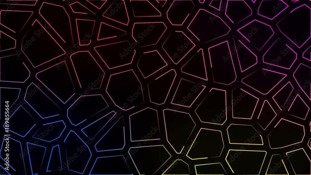 Abstract neon motion background loop Abstract neon motion background loop
