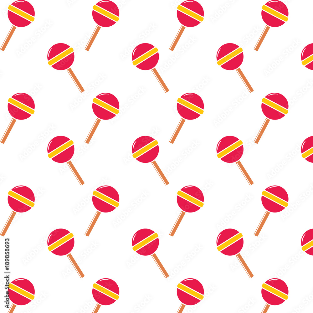 Lollipop icon seamless vector Lollipop icon seamless vector