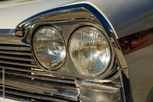 Vintage car headlight © Olaf Speier