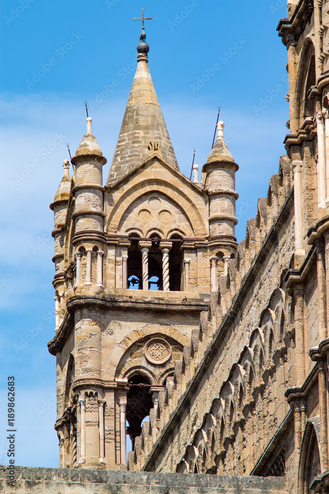 Detail of Cathedral of Palermo, Sicily