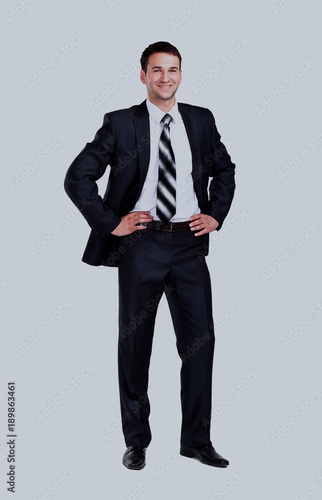 Portrait of a business man isolated on white background. Portrait of a business man isolated on white background.