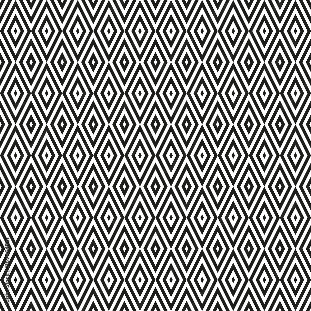 Background of black and white rhombuses Background of black and white rhombuses