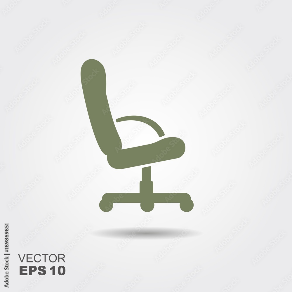 Chair. Flat vector icon Chair. Flat vector icon