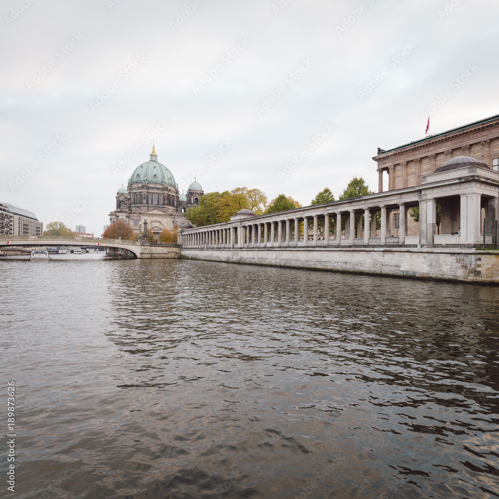 Berlin Cathedral against sky