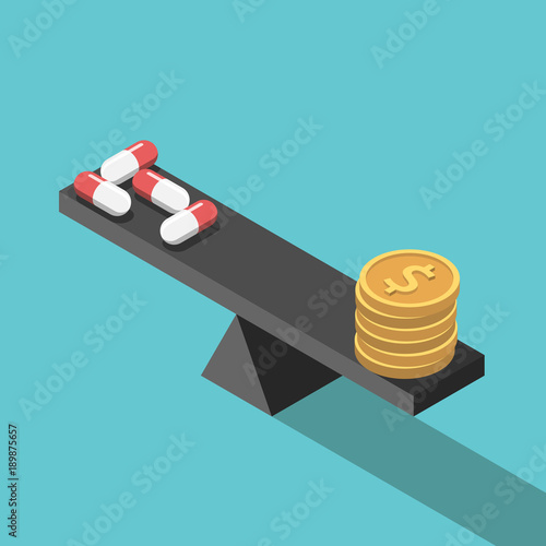 Pills and money balance