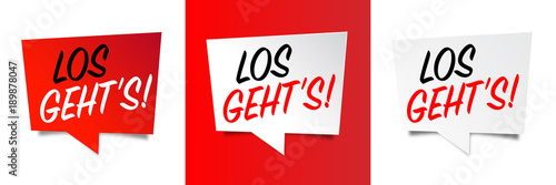 Los geht's