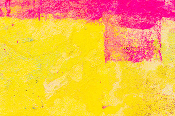 Acrylglasbilder Graffiti Concrete wall painted in different colors - texture, background  © Stanislav Ostranitsa