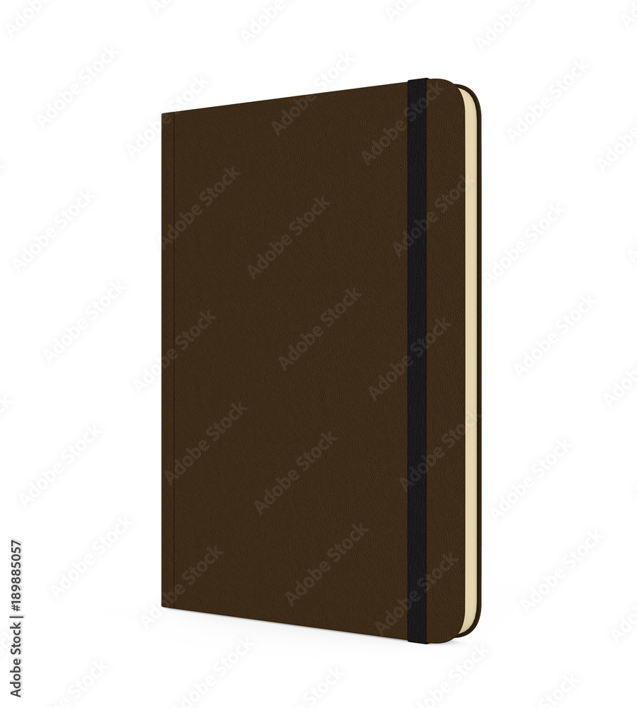 Blank Notebook Isolated Blank Notebook Isolated