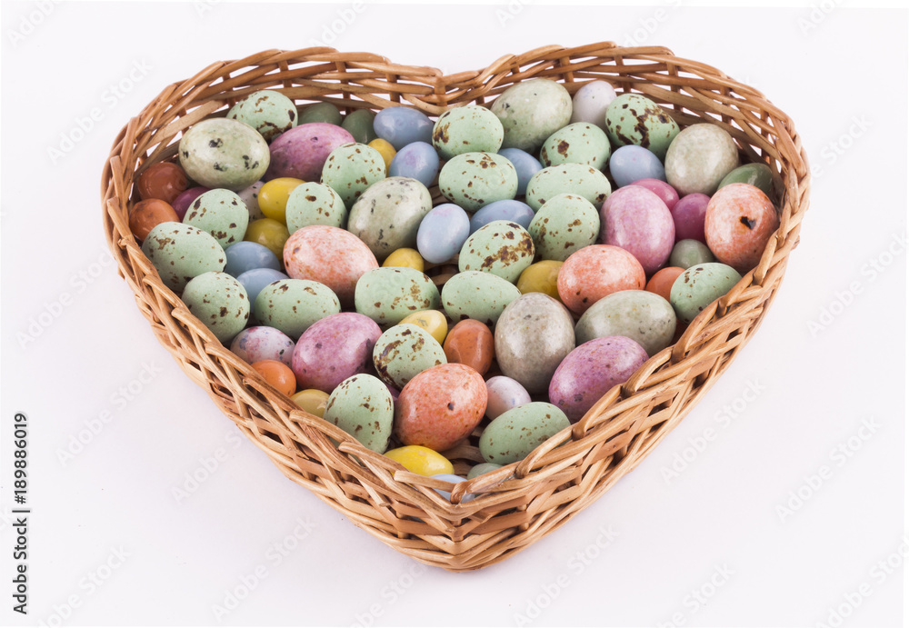 Easter eggs and flowers Easter eggs and flowers