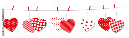 Sfondo cuori per San Valentino
