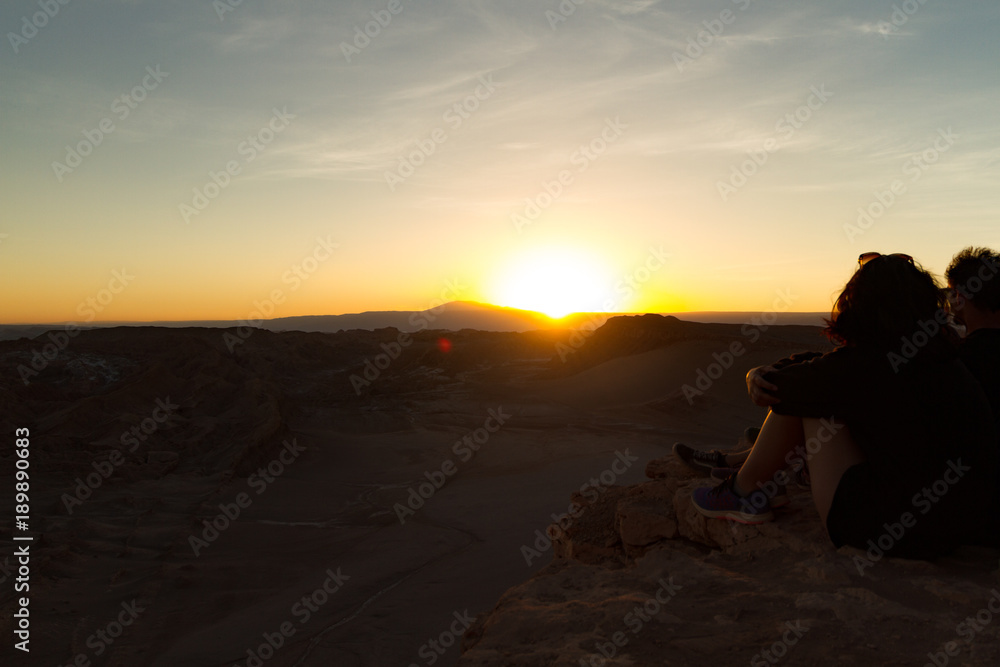 Pôr do sol, Piedra Del Coyote San Pedro De Atacama