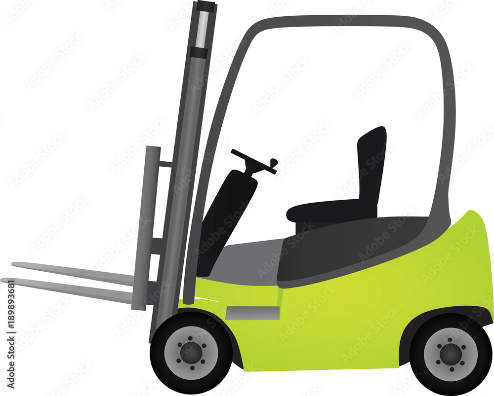 Forklift. vector illustration Forklift. vector illustration