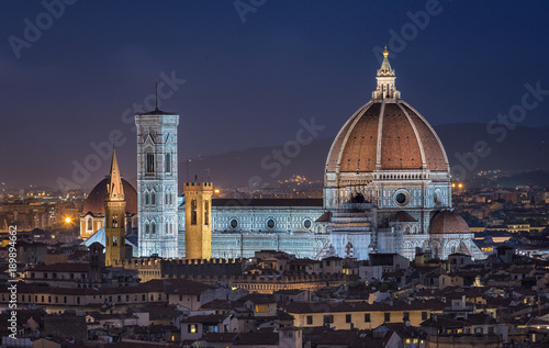 Duomo cathedral in Florence...