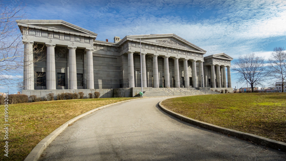 Architectural Building with Columns in Philadelphia