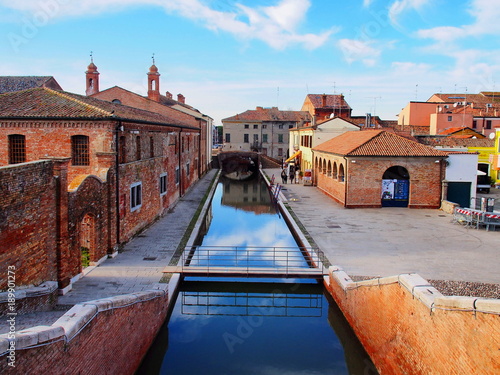 trepponti di Comacchio en émilie romagne, italie photo