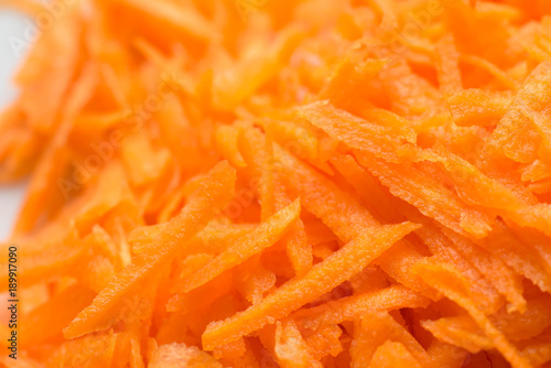 raw grated carrot