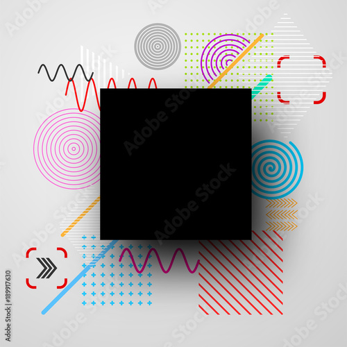 Background with abstract colorful pattern.