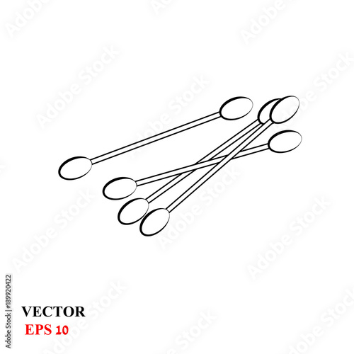 Cotton Swab Illustration 