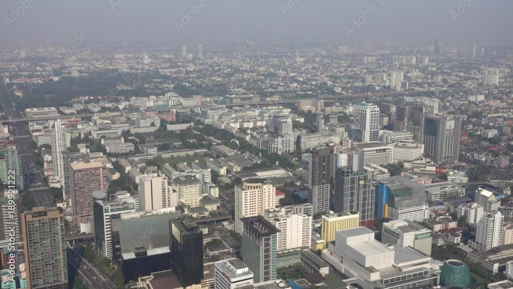 Aerial panorama landscape of Bangkok, Thailand, 4k
Aerial panorama landscape of Bangkok, Thailand, 4k