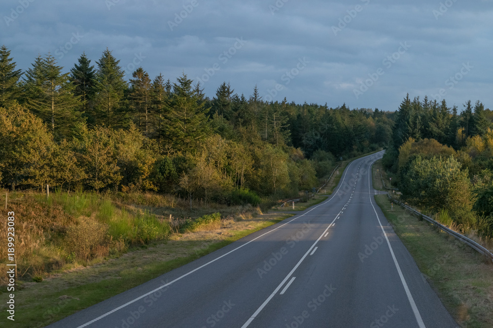 On the road through Denmark