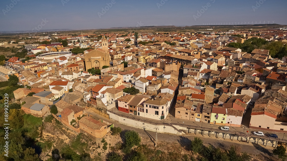 Fototapeta premium Cintruenigo village in Navarra province, Spain
