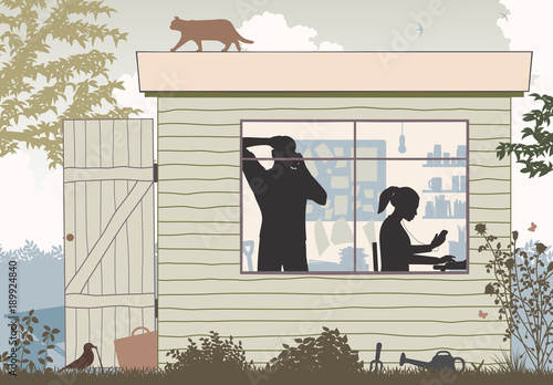 Startup business shed