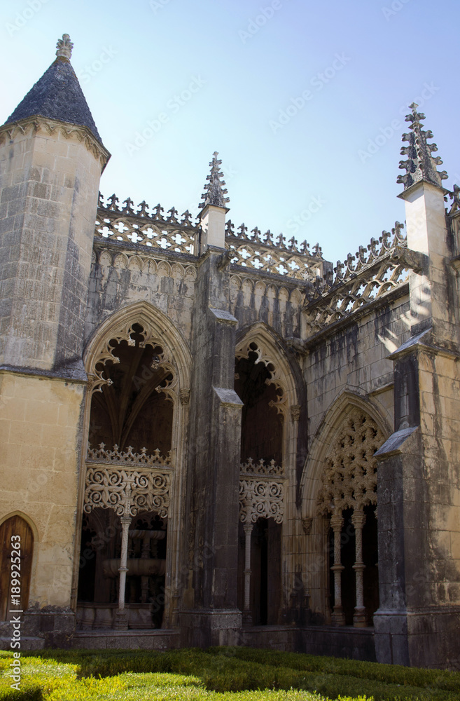The monastery of Batalha. Portugal.