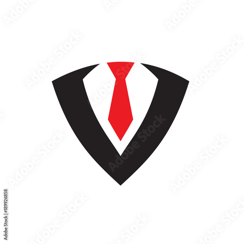 Suit, Tie, Tuxedo, Business, Worker, Job, Professional Icon Logo Vector.