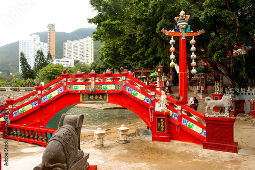 The Longevity Bridge. Tin Hau temple, Repulse Bay, Hong Kong