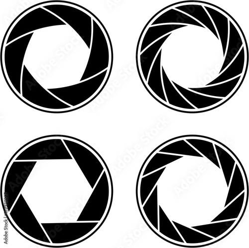 wide open aperture with 6/11 blades and different styles