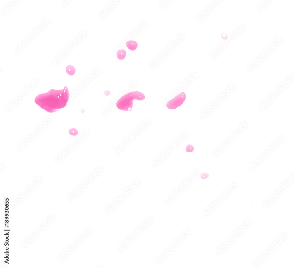 Splash of liquid drops in motion isolated Splash of liquid drops in motion isolated